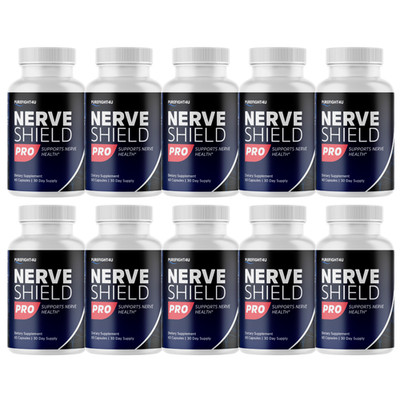 Nerve Shield Pro Capsules Hearing Supplement - 10 Bottles