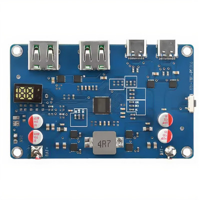 Powerbank 100W PD QC mit Solid State Kondensator Low Ripple Output