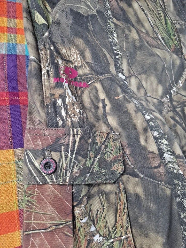 Mossy Oak Cargo Camo Hunting Pants XL Realtree 3D Break Up Country Elastic 2015 - Image 2 of 4