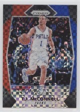 2017-18 Panini Prizm Red White & Blue Prizm TJ McConnell #5 4k8