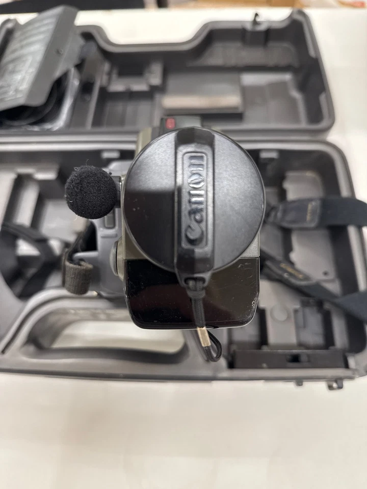 Canon Canovision E808 Video Camera 8x Zoom CCD Recorder T2945 NVB - Image 3 of 4