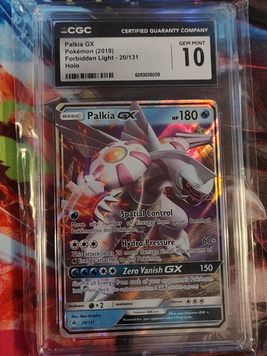 Palkia-GX graded CGC 10 for sale on eBay