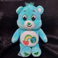 2022 Care Bears 9 Blue Plush I Care Bear Love The Earth