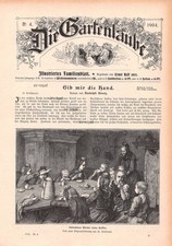 Schwälmer Kinder - Wilhelm Thielmann - 1904 - Historisches Titelblatt ~21x30cm