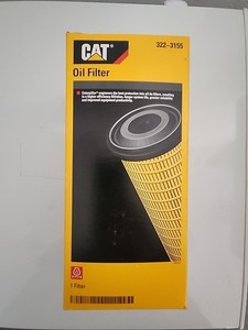 Cat 322-3155 Genuine Oil Filter