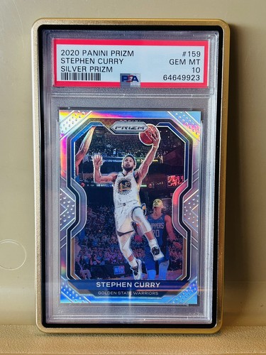2020 Panini Prizm STEPHEN CURRY Silver PRIZM #159 PSA 10 GEM MT