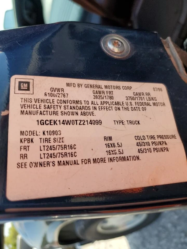 Used Differential Carrier Assembly fits: 1996 Chevrolet 1500 PICKUP Front Axle 2 - Image 2 of 4