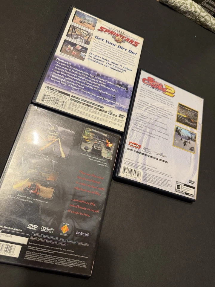 Twisted Metal Black, Snow Cross 2 And Dirt Racing For Ps2 - Image 2 of 4