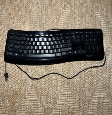 Microsoft Comfort Curve Keyboard 3000 for Business,Ergonomic,Model 1482,PC,USB