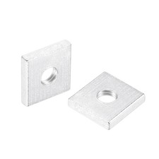 Square Nuts M4x10mmx2mm Zinc-Plated Metric Coarse Thread Assortment Kit 100pcs
