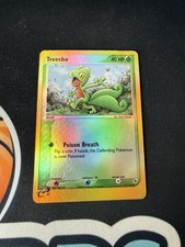 Treecko Reverse Holo Card 75/109 Ex Ruby and Sapphire Base Pokémon