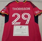 St Louis City SC NOKKVI THORISSON Signed Match Used Soccer Jersey 2024 Season PK