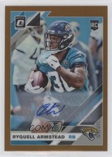 2019 Panini Donruss Optic Rookies Bronze Prizm Ryquell Armstead #101 Auto 1q9
