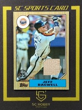 2022 Topps Series 1 BaseBall 35TH Relic Jeff Bagwell FCMY
