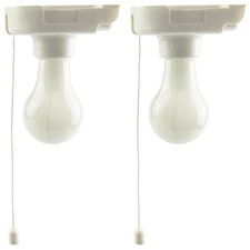 Smart Home Stick-Up Battery Operated Light Bulb Set of 2