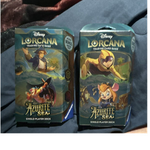 lorcana starter decks ebay Lorcana: Rise of the Floodborn Starter Deck (Set of 2) main image 0