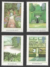 1983 British Gardens UM Stamps. SG 1223-1226