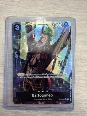 Bartolomeo (OP04-089) (V.4) Alt Art One Piece TCG English