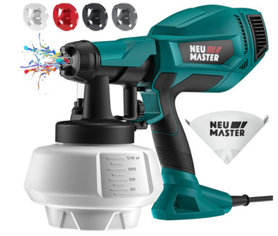 Hey Master Professional 240V Farbsprühgerät - Netzleistung [500W/1200ml/4 Düse