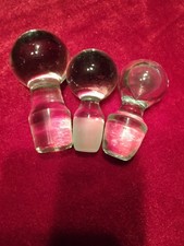 3  Karaffen-Glasstöpsel