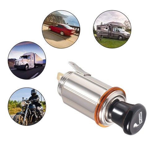 Car Cigarette Lighter Sockets Cigarette Lighter Plug Replacement Auxiliary Power - Picture 4 of 11