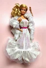 🤍 Barbie 🤍 1983 Vintage Crystal Doll with Original Earrings & Ring #4598