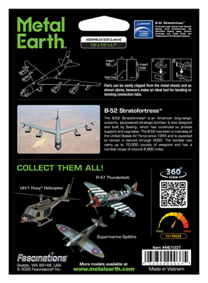 Metal Earth Zero Fighter: Modellino 3D In Metallo Da Costruire Senza Colla - Aereo Giapponese Storico