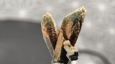 Prasem Prasemquarz-Kristalle 44mm    Serifos   VIDEO! Mineralien Crystals