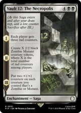 Vault 12: The Necropolis - Fallout PIP - Rare - MTG Magic Pack fresh