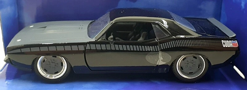 Jada 1/32 Scale 97206 - Letty's Plymouth Barracuda - Black Fast and Furious - Image 3 of 4
