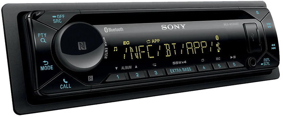 Sony MEX-N5200BT (MEXN5300BT) Bluetooth/CD Car Stereo w/ NFC - Image 3 of 4