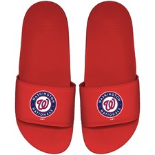 Washington Nationals ISlide Primary Motto Slide Sandals - Red