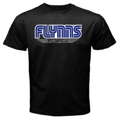 Flynn's Arcade Men's Black Size S to 5XL