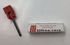 ITI Internal Tool 0.1250 Chamfer Mills 4 Flute Double End 4F 90 deg 64-1412