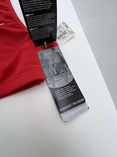 Traje de baño para mujer TYR RED LIFEGAURD traje de baño SOLO TOP TALLA XL NUEVO CON ETIQUETAS - Imagen 9 de 11