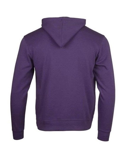 Mens Plain Pullover Hoodie Jumper Fleece Hoody Sweatshirt Top New S - XXL - Foto 5 di 18