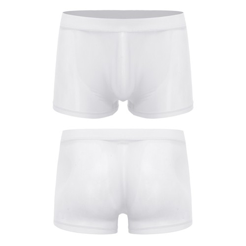 Calzoncillos boxer transparentes para hombre ropa interior elásticos transparentes abultados bolsa calzoncillos - Imagen 15 de 70