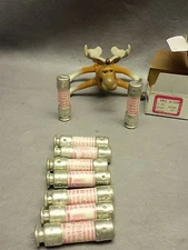 Gould Shawmut Tri-Onic TR3-2/10R Time-Delay Fuse 3-2/10A 600VAC Lot of 8