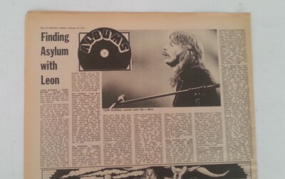 RAY DORSET (Mungo Jerry) LEON RUSSELL album reviews 1972 UK ARTICLE / clipping