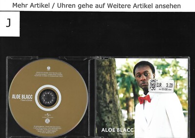 Maxi CD Aloe Blacc - I Need a Dollar. 2 Titel. Aus dem Jahr 2010
