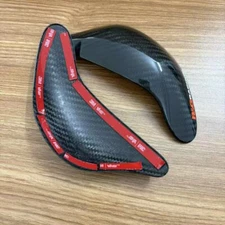 Real carbon fiber fuel tank guard slider Cover For Kawasaki ZX6R ZX-10R 19-24