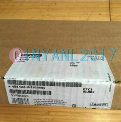 ONE Siemens Analog Input Module 6ES7431-1KF10-0AB0 6ES7 431-1KF10-0AB0 NEW