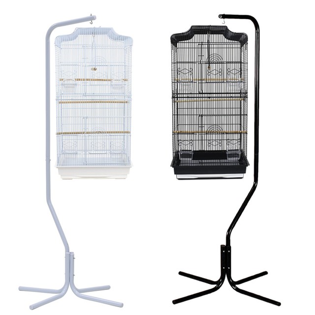 parakeet cage stand