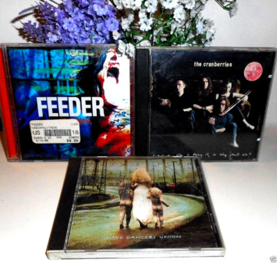 3 CD's ''Grave Dancer's'' ''Union''  by Soul Asylum ''Feeder'' and the ''Cranberries''