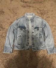 Vintage Levis Denim Trucker Jean Jacket Size 42R 70506-0214 Made in USA Type III