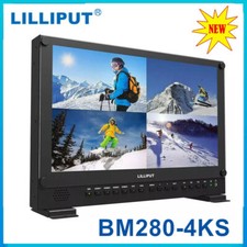 LILLIPUT BM280-4KS 4K Camera monitor 3D Broadcast Ultra HD 3G-SDI/DVI/VGA 28inch