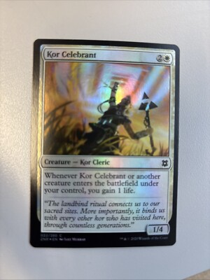 Kor Celebrant Magic The Gathering Foil 022/280 ZNR