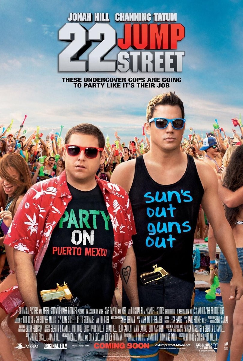 22 JUMP STREET INTL DOUBLe Sided Original Movie Poster 27×40