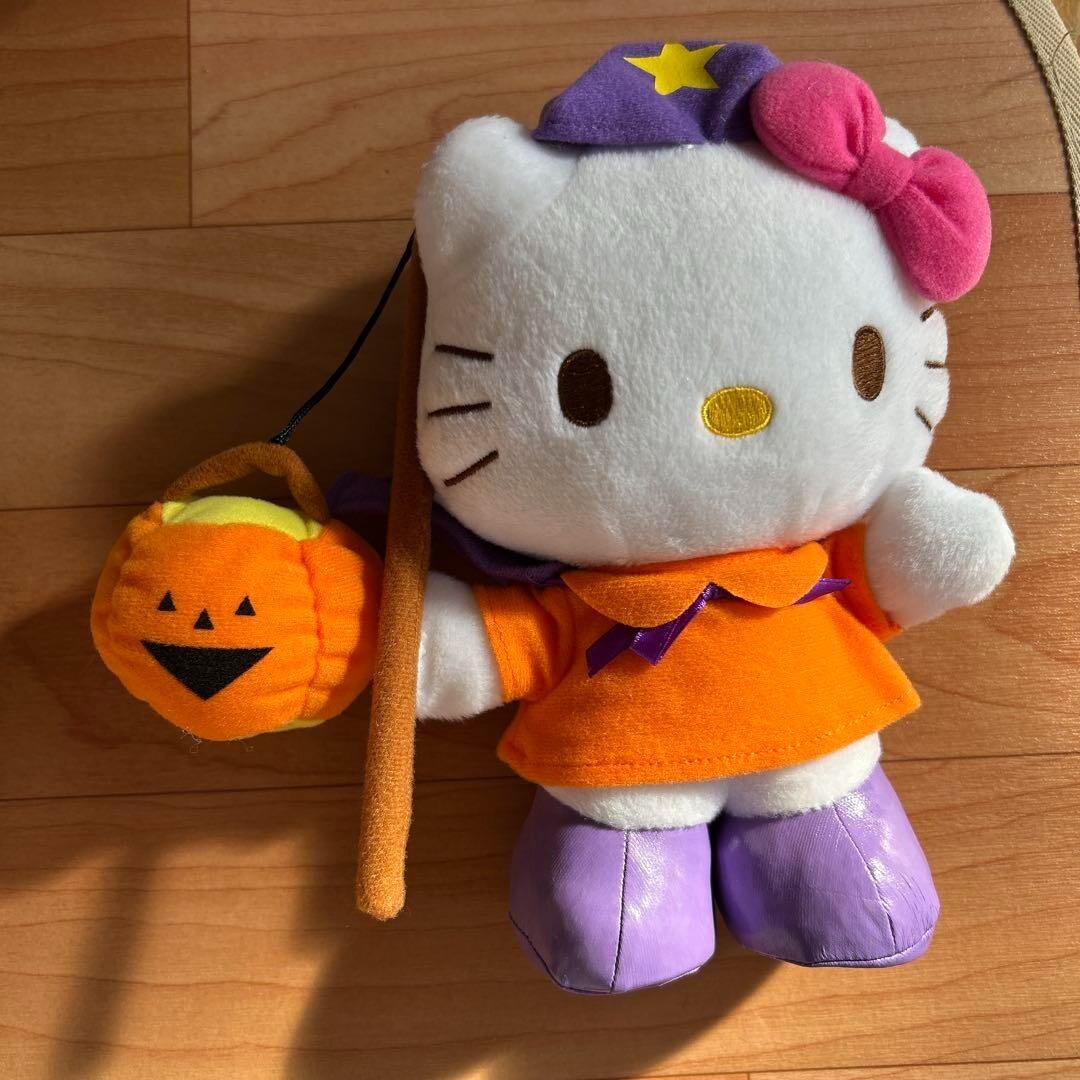 Japan Anime Sanrio Hello Kitty plush doll Halloween ver. 2 Last one only premium