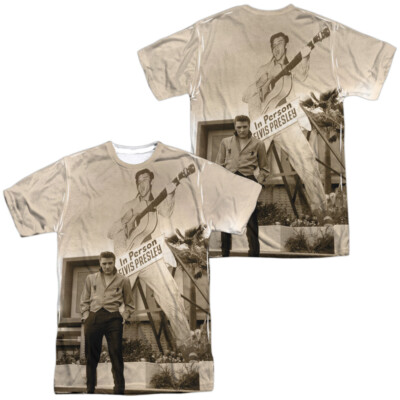 Elvis ''Larger Than Life'' Dye Sublimation T-Shirt
